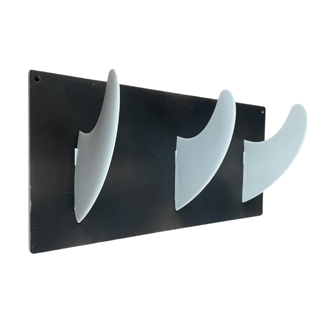 Triple Surf Fin Acrylic Hanger