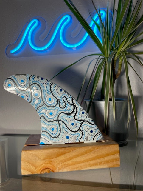 One of a Kind - Custom Surf Fin Art