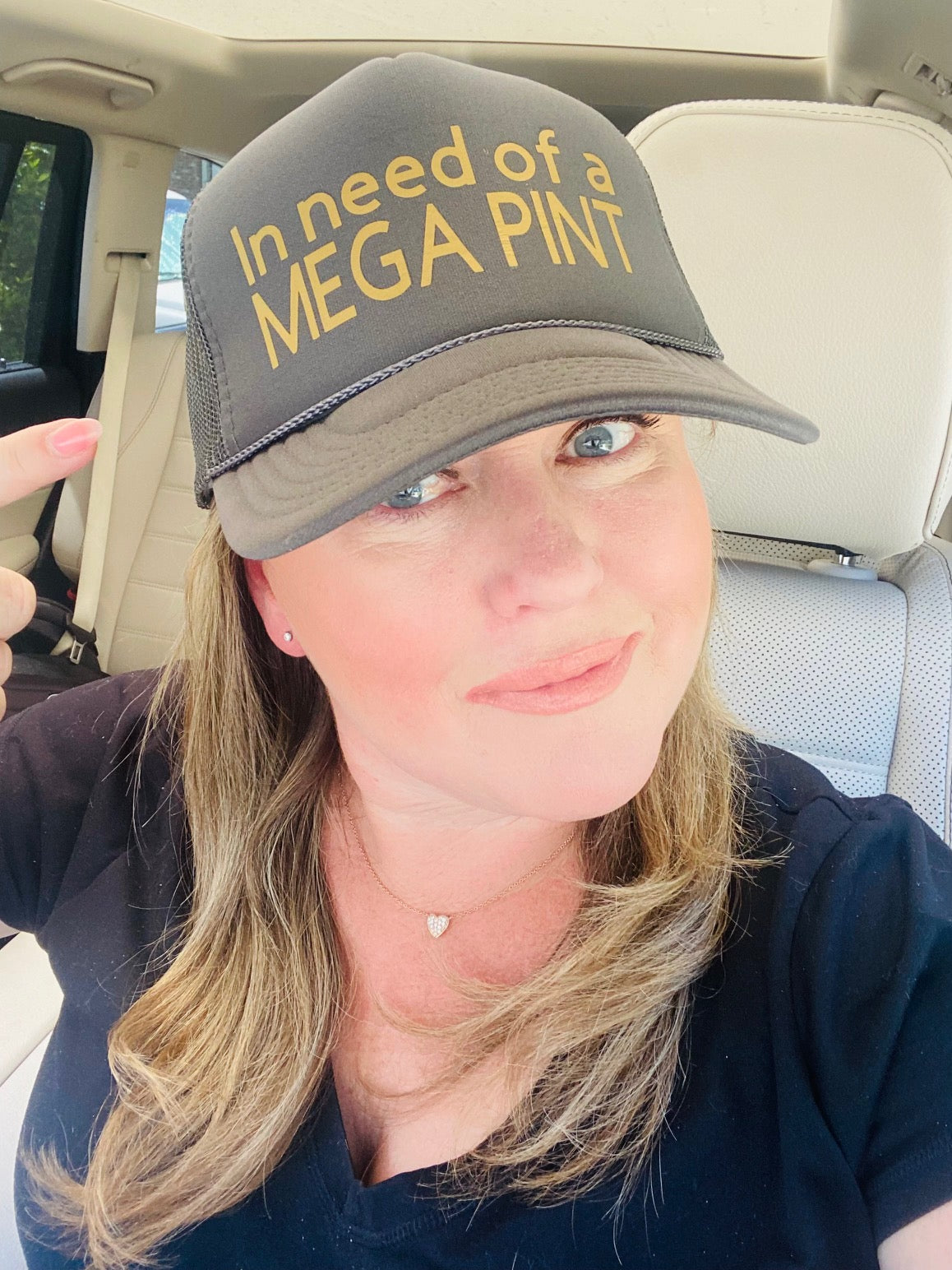 'In Need of a MEGA PINT' Trucker Hat