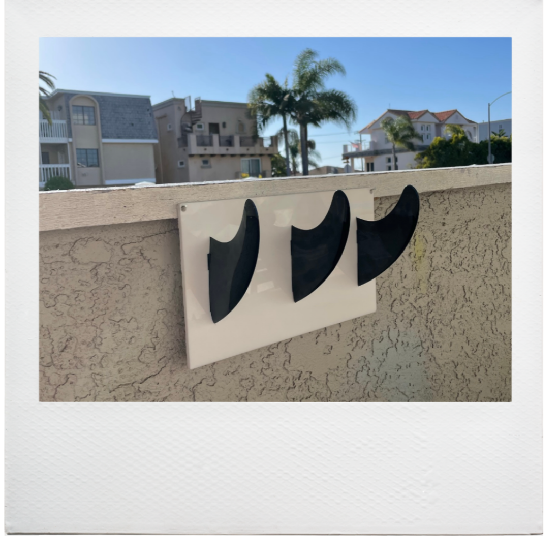 Surf Fin Hanger - Acrylic Tri