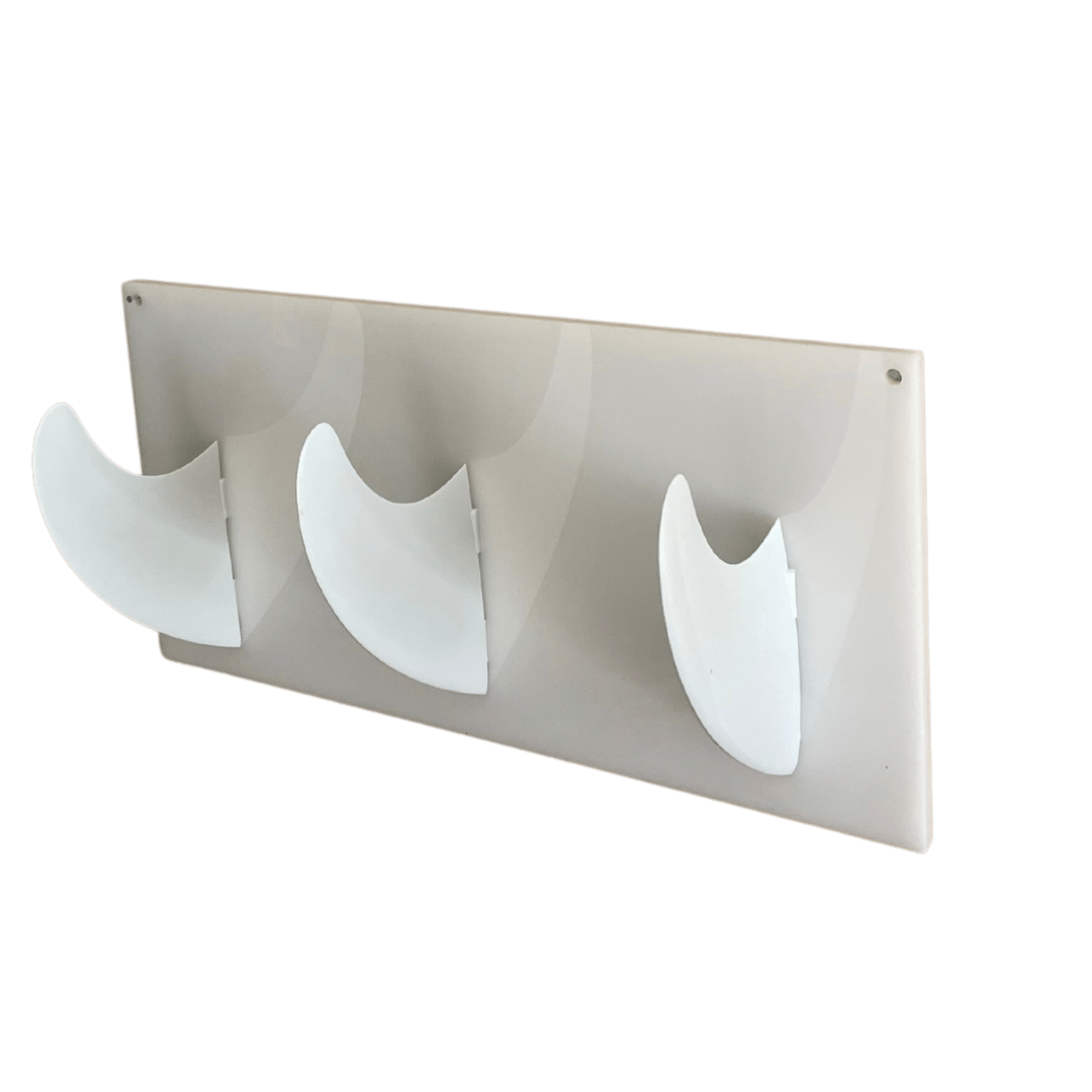 Triple Surf Fin Acrylic Hanger