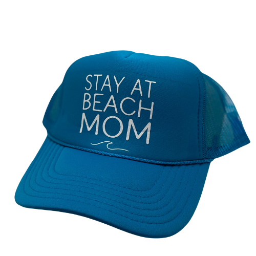 'Stay at Beach MOM' Trucker Hat
