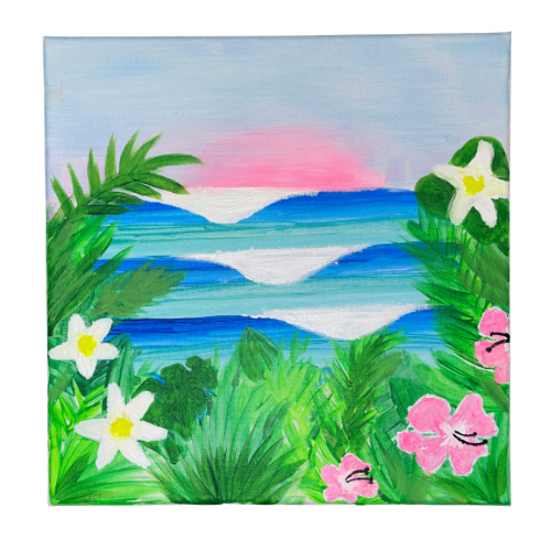Hand Painted Canvas Art