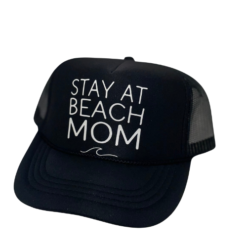 'Stay at Beach MOM' Trucker Hat