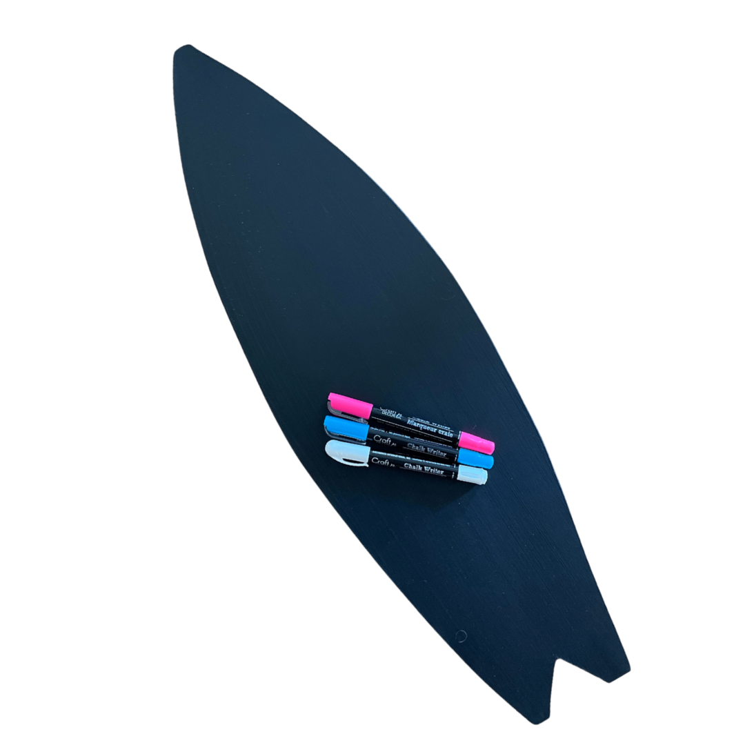 Chalkboard - mini surfboard